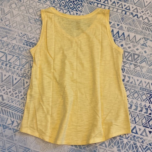 Chico’s Yellow The Ultimate Tee Tank - Picture 5 of 5